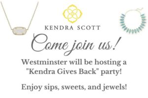 Kendra Scott Gives Back Party, July 21st, 2016
